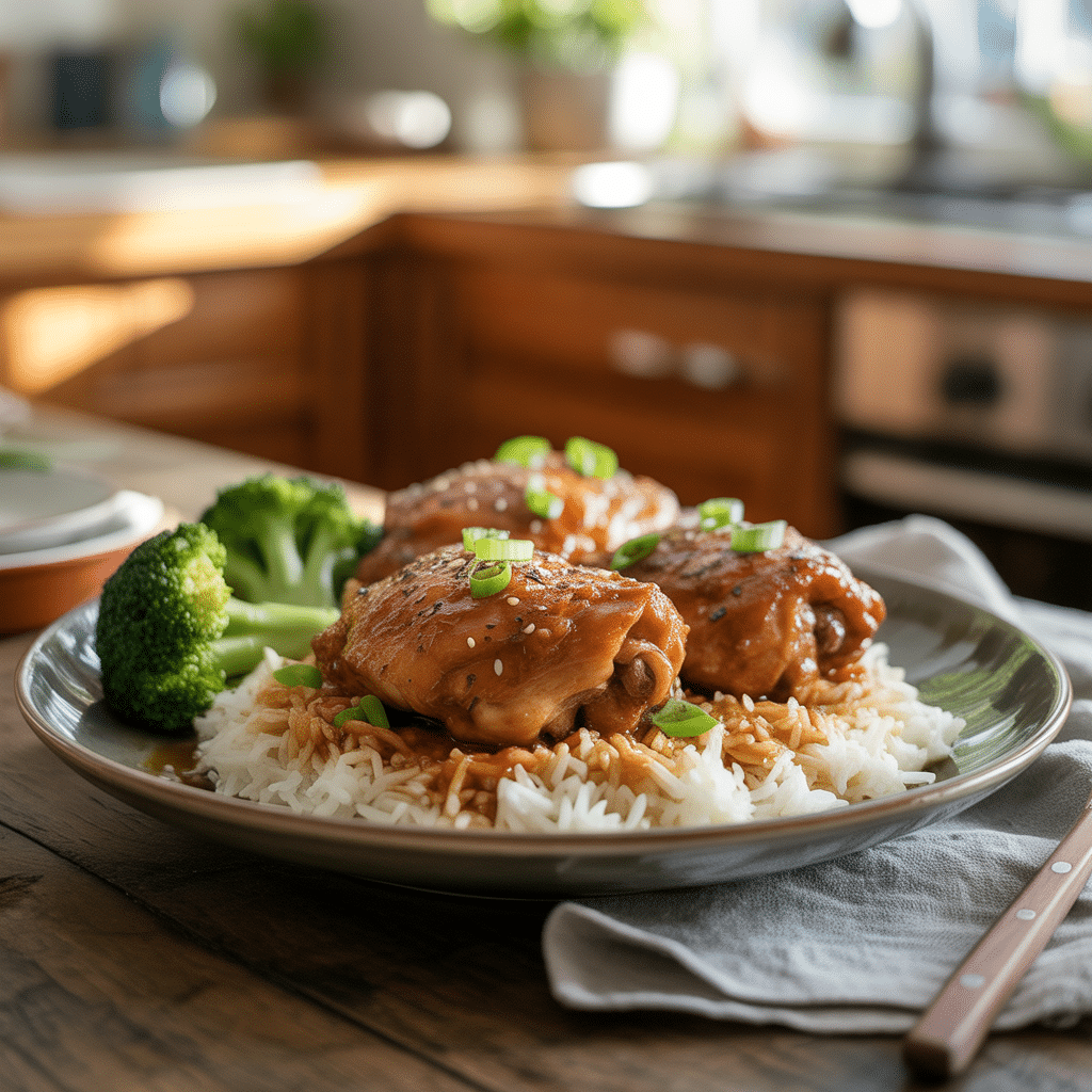 Honey Garlic Chicken Thighs: Simple & Sticky Sweet